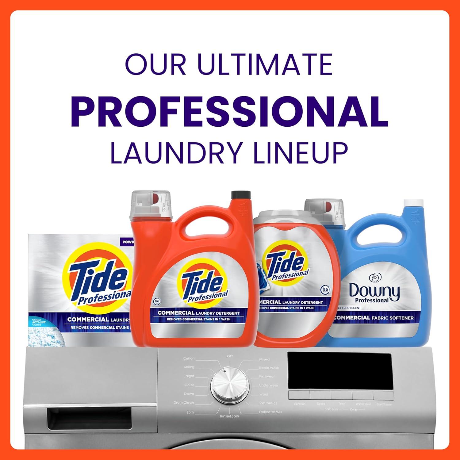 image:imagePampG PROFESSIONAL Tide Professional Commercial Power PODS Laundry Detergent 63 Count 4 Count 0003077214117563 Count Pack of 4