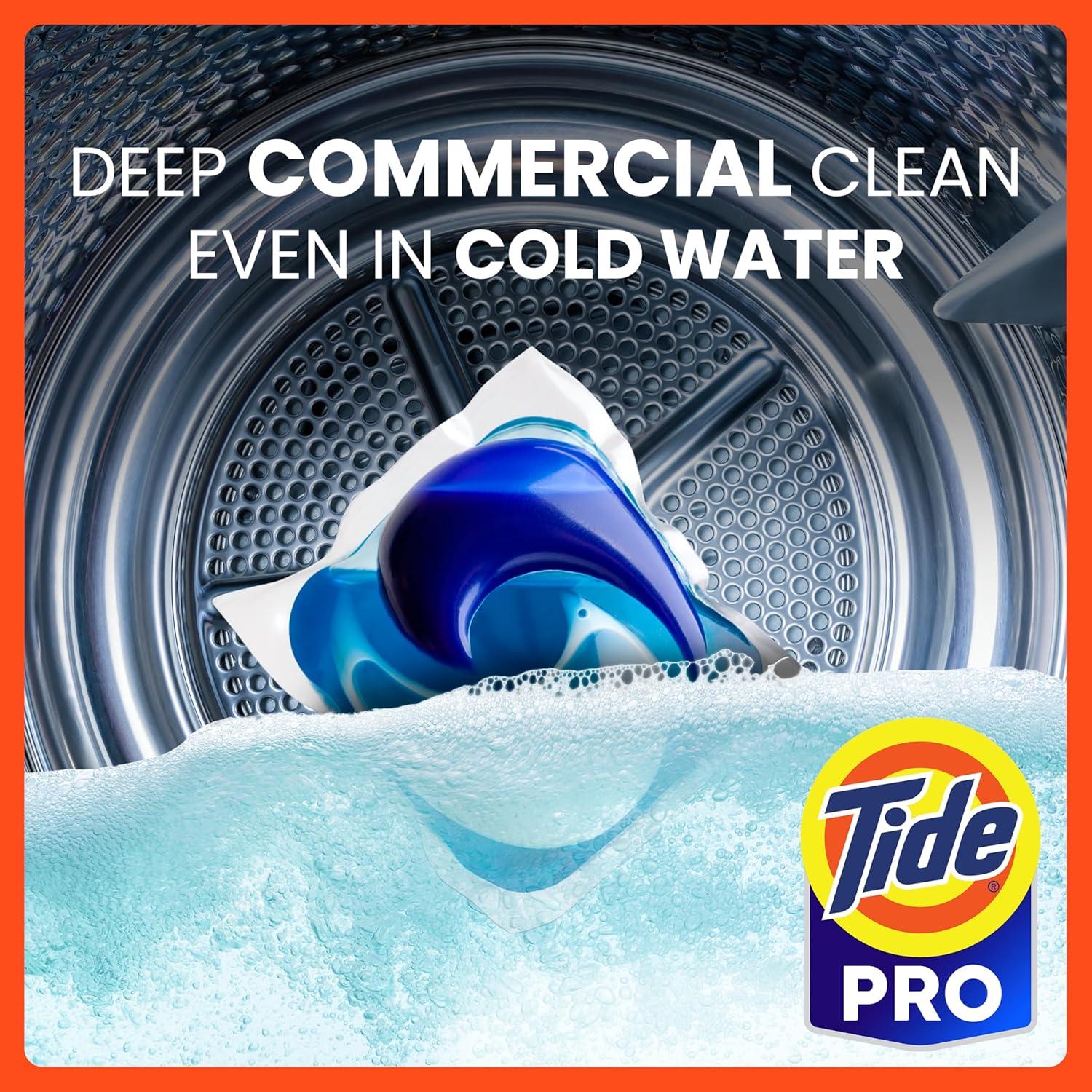 image:imagePampG PROFESSIONAL Tide Professional Commercial Power PODS Laundry Detergent 63 Count 4 Count 0003077214117563 Count Pack of 4