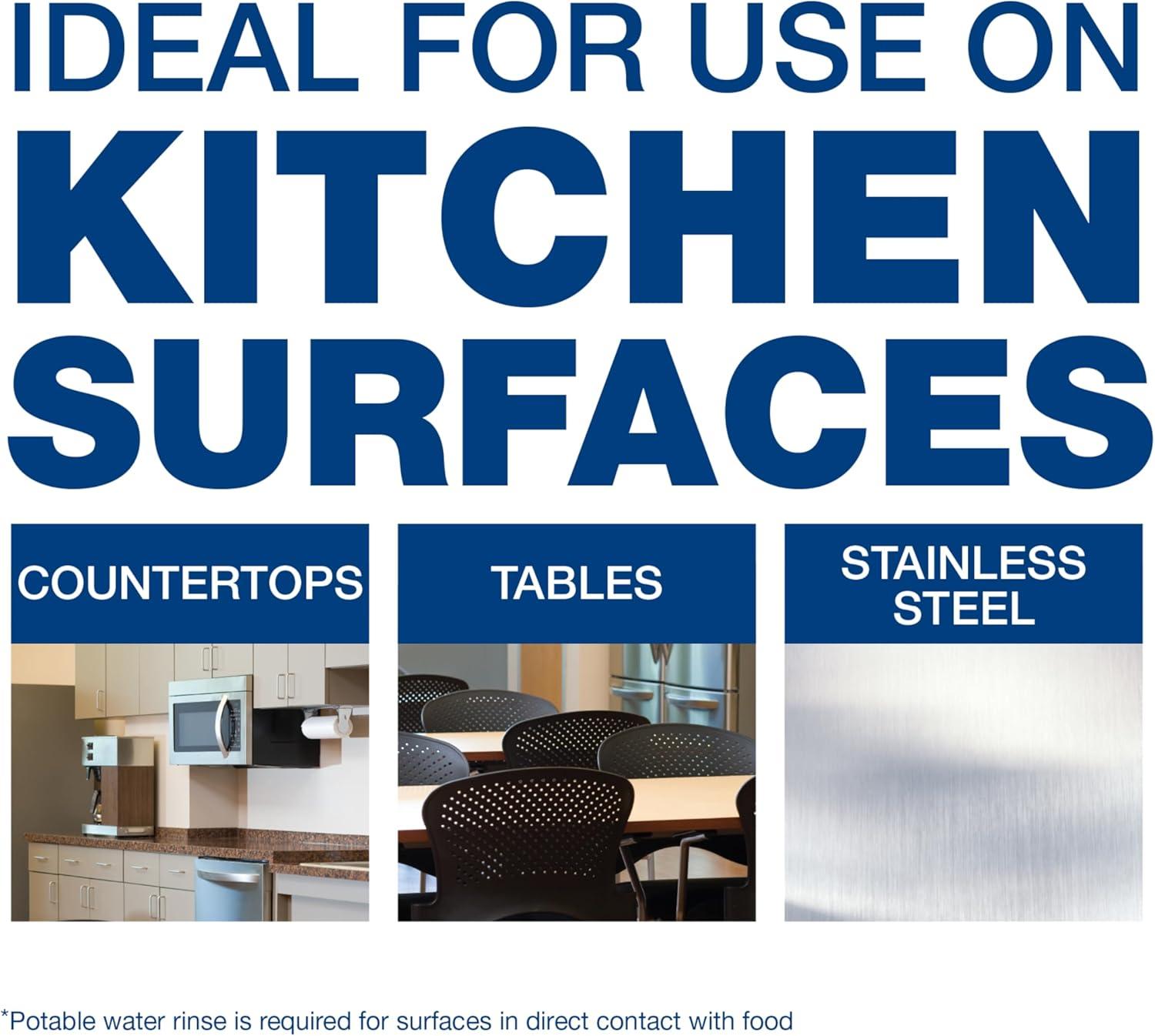 image:imageSpic and Span Disinfecting AllPurpose Spray And Glass Cleaner Fresh Scent 1 Gal Bottle384 Ounce Pack of 1