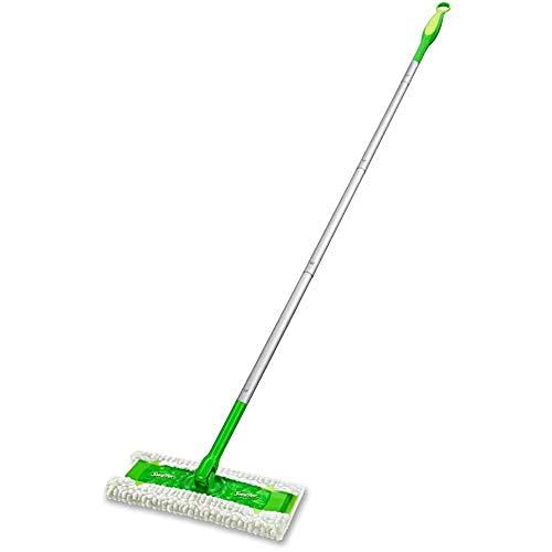 image:imageSwiffer Professional Duster Regular Sweeper Mop 10Inch Wide Floor Duster Commercial Use on Hardwood Tile or for Hand Dusting Pack of 3