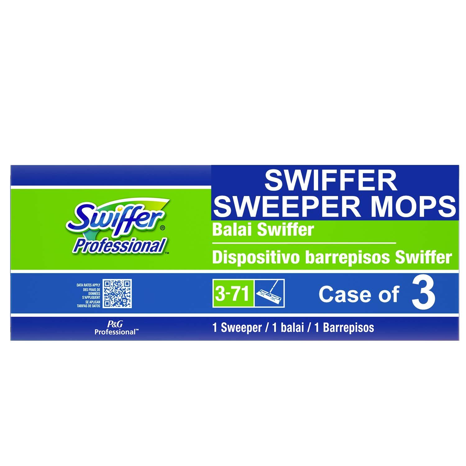 image:imageSwiffer Professional Duster Regular Sweeper Mop 10Inch Wide Floor Duster Commercial Use on Hardwood Tile or for Hand Dusting Pack of 3