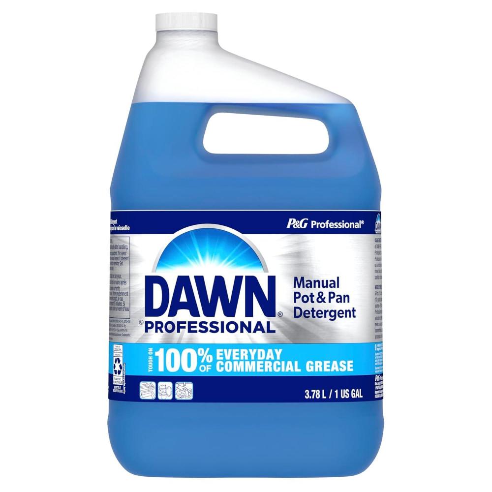 image:imagePampG Dawn Dishwashing Liquid Soap Detergent Bulk Degreaser Removes Greasy Foods from Pots Pans and Dishes in Commercial Restaurant Kitchens Regular Scent 38 oz Case of 8 Packaging May Vary128 Fl Oz Pack of 1