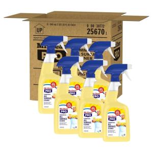 image:imageMr Clean PRO All Surface Cleaner Commercial Grime Removal Refillable Spray Bottles Bulk 32 oz Case of 632 Fl Oz Pack of 6