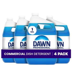 image:imagePampG Dawn Dishwashing Liquid Soap Detergent Bulk Degreaser Removes Greasy Foods from Pots Pans and Dishes in Commercial Restaurant Kitchens Regular Scent 38 oz Case of 8 Packaging May Vary128 Fl Oz Pack of 4