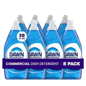 image:imagePampG Dawn Dishwashing Liquid Soap Detergent Bulk Degreaser Removes Greasy Foods from Pots Pans and Dishes in Commercial Restaurant Kitchens Regular Scent 38 oz Case of 8 Packaging May Vary3787 Fl Oz Pack of 8