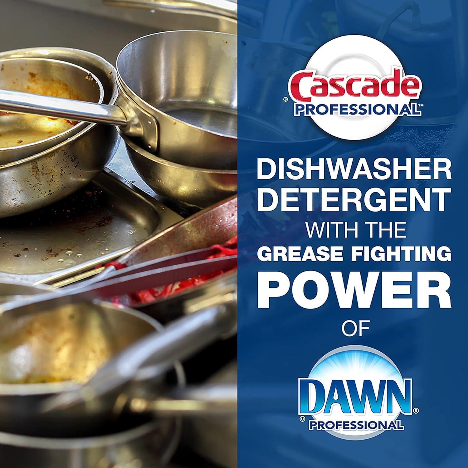 image:imageCascade Professional Automatic Dishwasher Detergent Powder Fresh Scent 75 oz Box 7CartonPowder
