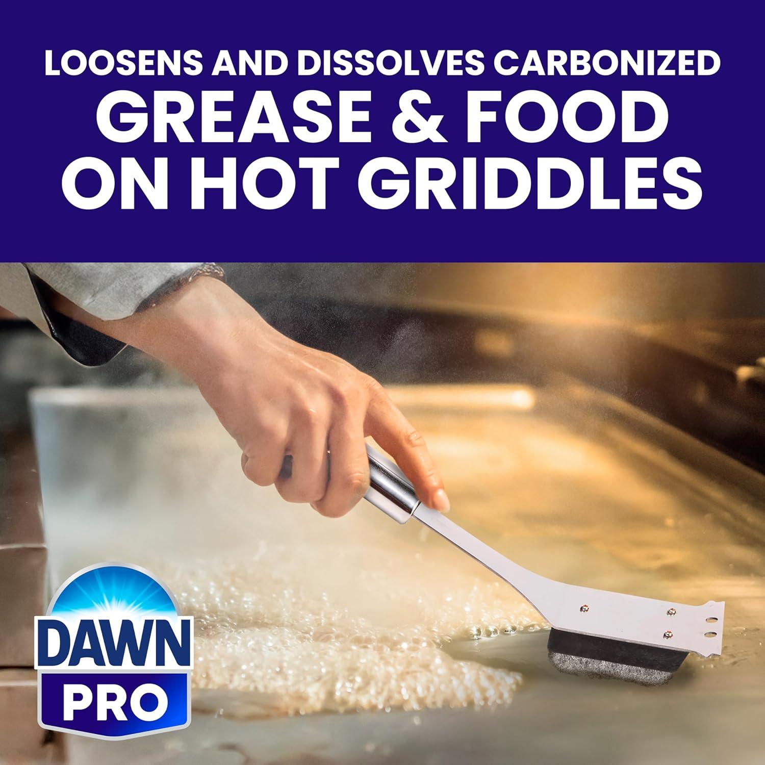 image:imageDawn PRO HiTemp Grill and Griddle Cleaner Commercial Grade Bulk Liquid Bottles 1 Spray Nozzle 32 oz Case of 632 Fl Oz Pack of 6