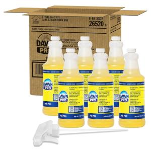 image:imageDawn PRO HiTemp Grill and Griddle Cleaner Commercial Grade Bulk Liquid Bottles  1 Spray Nozzle 32 oz Case of 632 Fl Oz Pack of 6