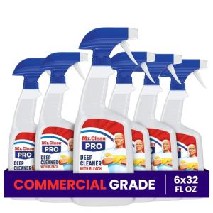 image:imageMr Clean PRO Deep Cleaner with Bleach for Hard Commercial Surfaces Bulk Spray Refills 1 gal Case of 332 Fl Oz Pack of 6