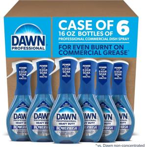 image:imageDawn PRO Heavy Duty Powerwash Bulk Foaming Dish Spray for Cleaning BurntOn Grease in Commercial Kitchens 16 fl oz Case of 66 Starter Kits
